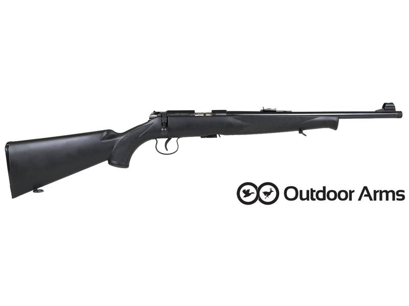 Buy 22 Outdoor Arms JW-15 Blued Synthetic Threaded | 16" or 22" Barrel in NZ New Zealand.