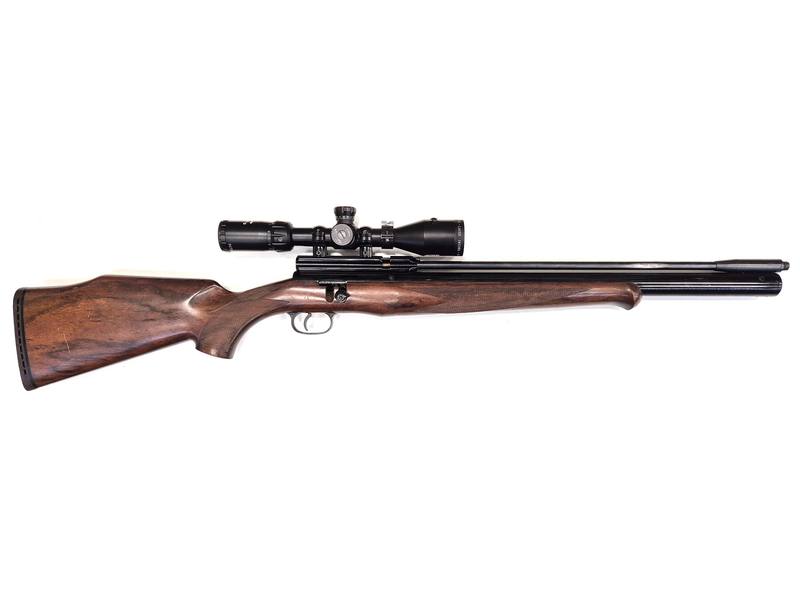 Buy RWS Excalibre 22 Blued Wood with 4-12x42 Scope in NZ New Zealand.