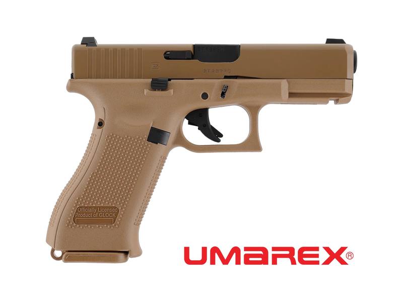 Buy Umarex Glock 19X Coyote 6mm (BB) Pistol in NZ New Zealand.