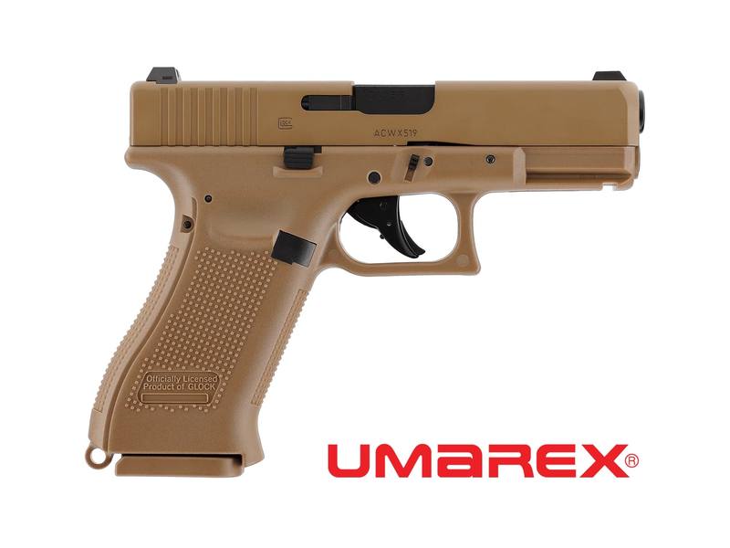 Buy Umarex Glock 19X Coyote .177 (BB) Pistol in NZ New Zealand.