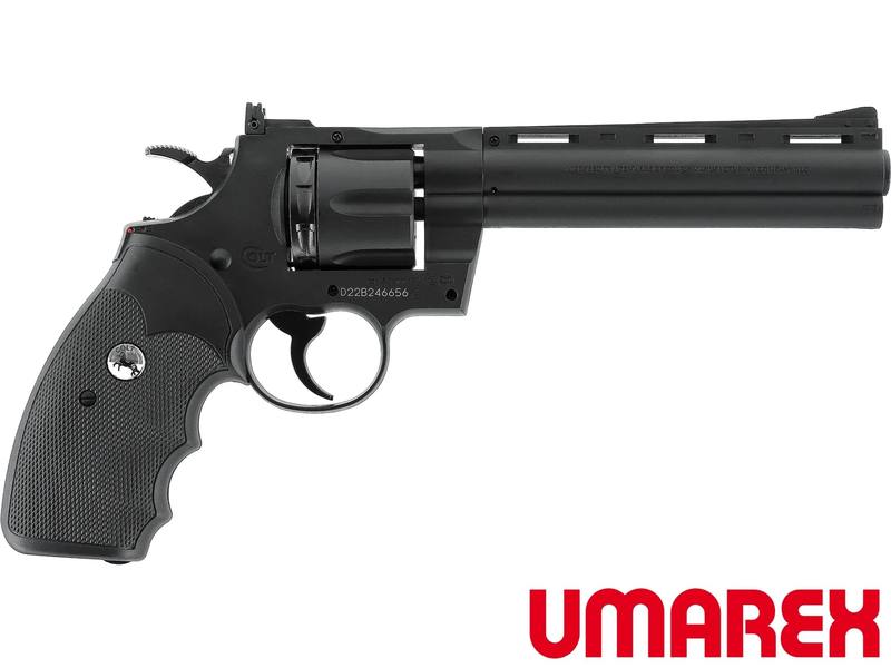 Buy Umarex Colt Python 6" Black .177 (pellet/BB) Revolver in NZ New Zealand.