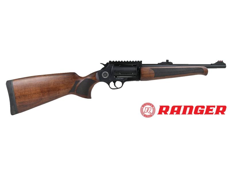 Buy 410ga Ranger Revolver Shotgun Turkish Walnut Matte Black 13" in NZ New Zealand.