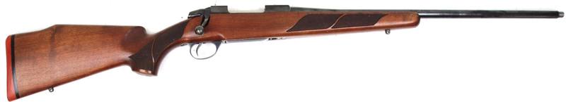 Buy 22-250 Sako 75 Hunter Blued Wood Threaded in NZ New Zealand.