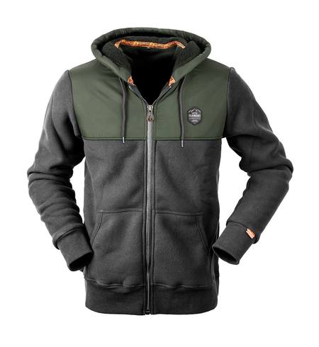 element green hoodie