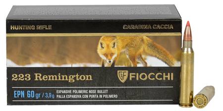 Fiocchi 223 Hunting 60gr V Max Polymer Tip NZ 223 Remington By Gun City