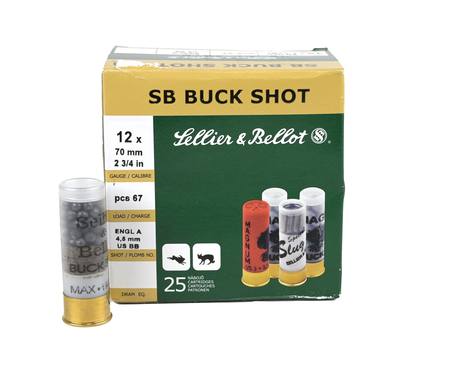 Sellier Bellot Ga Buckshot Bb Mm Gr Mm Rounds Nz