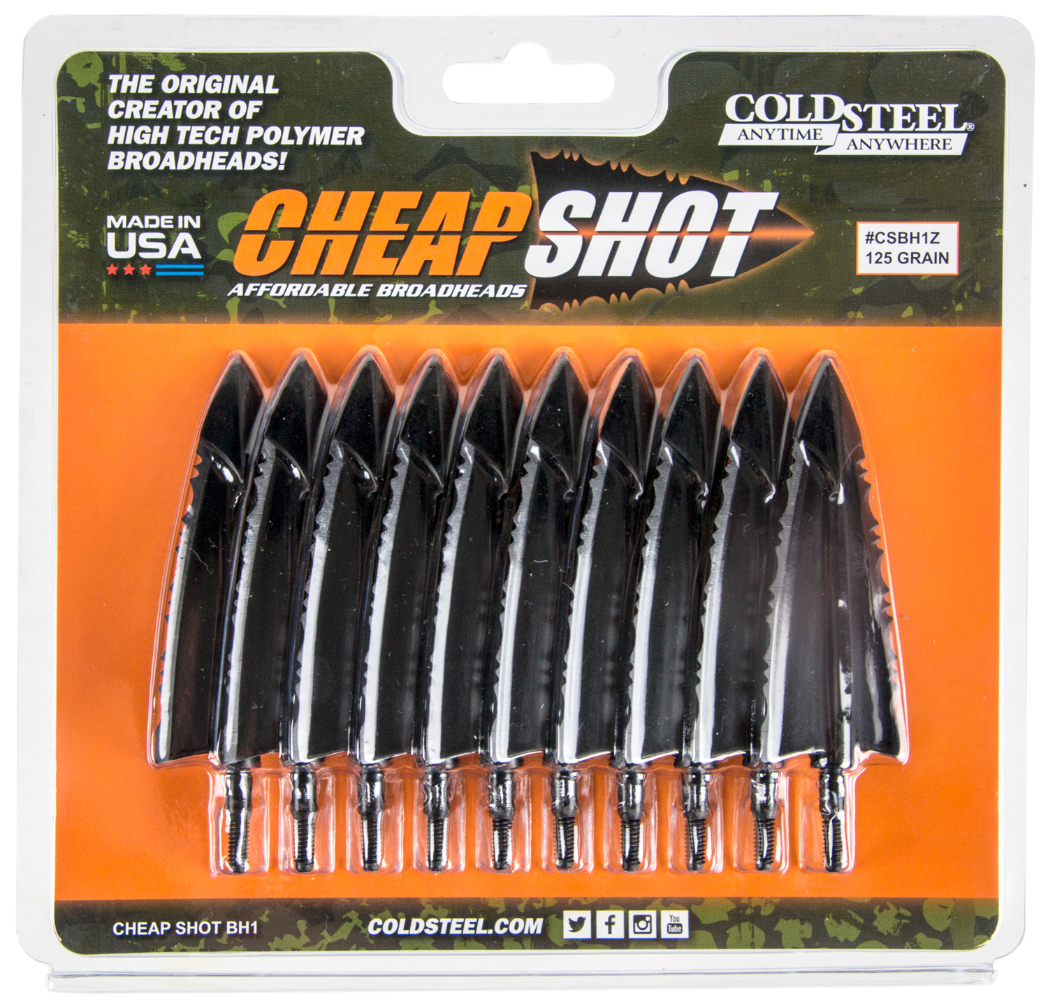 CHEAP SHOT - 125 GRAIN (50 PACK)