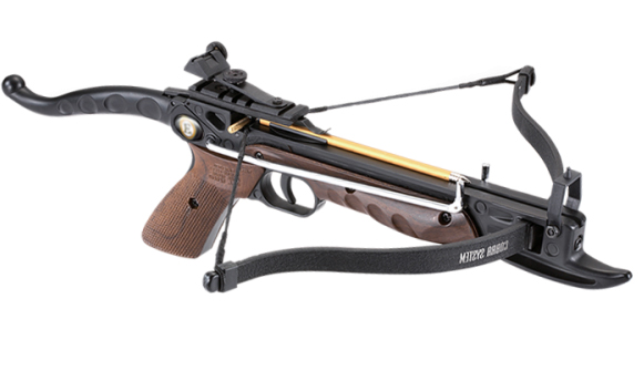 EK Cobra Pistol Crossbow with Wood Stock: 80lbs NZ - Crossbows by Gun City