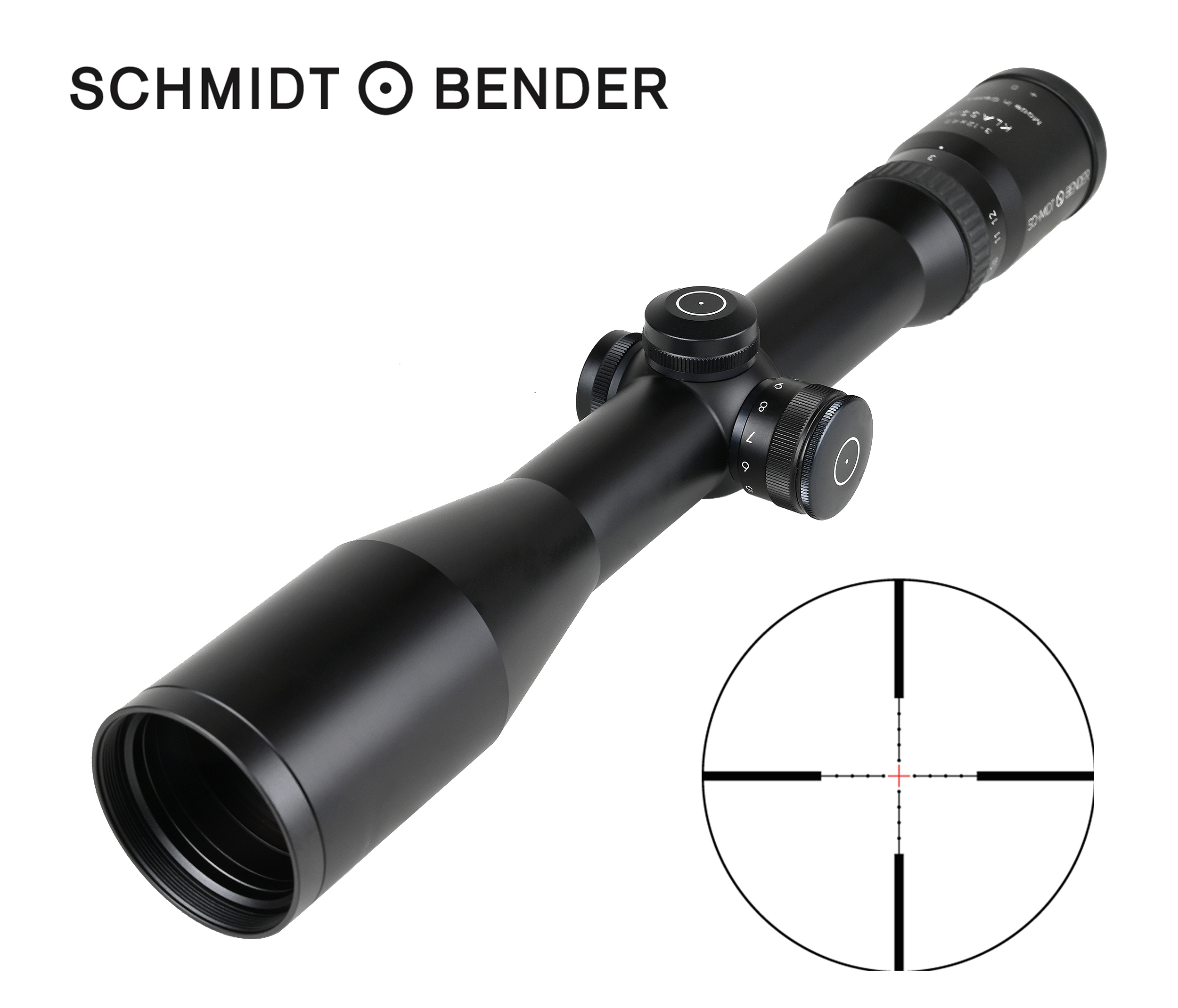 販売実績No.1 Schmidt Bender 3-12x50 PM-Ⅱ レプリカ トイガン