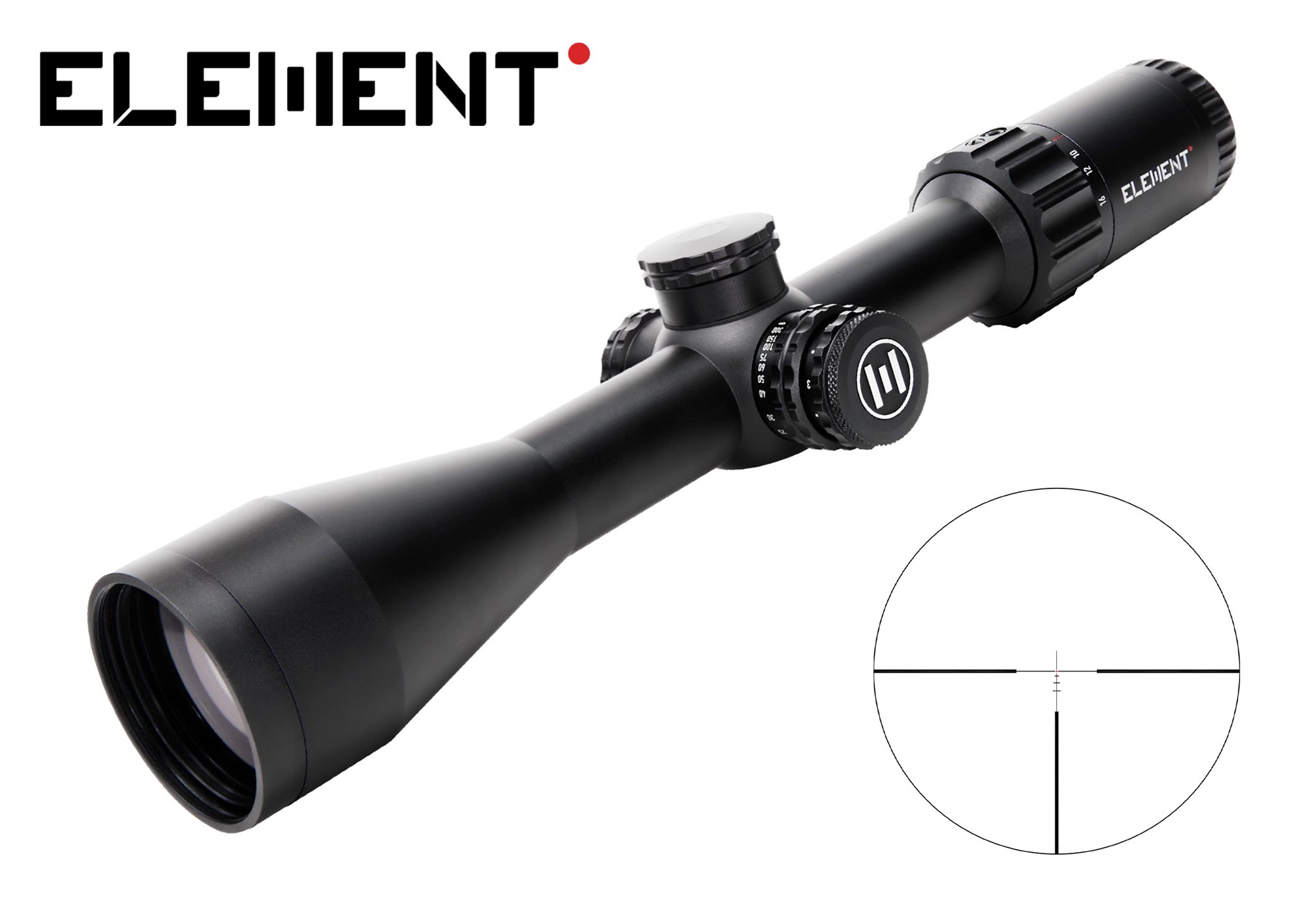 Element Helix HD 2-16x50 SFP Raptr-1 BDC Illuminated Reticle NZ - Rifle  Scopes by Gun City