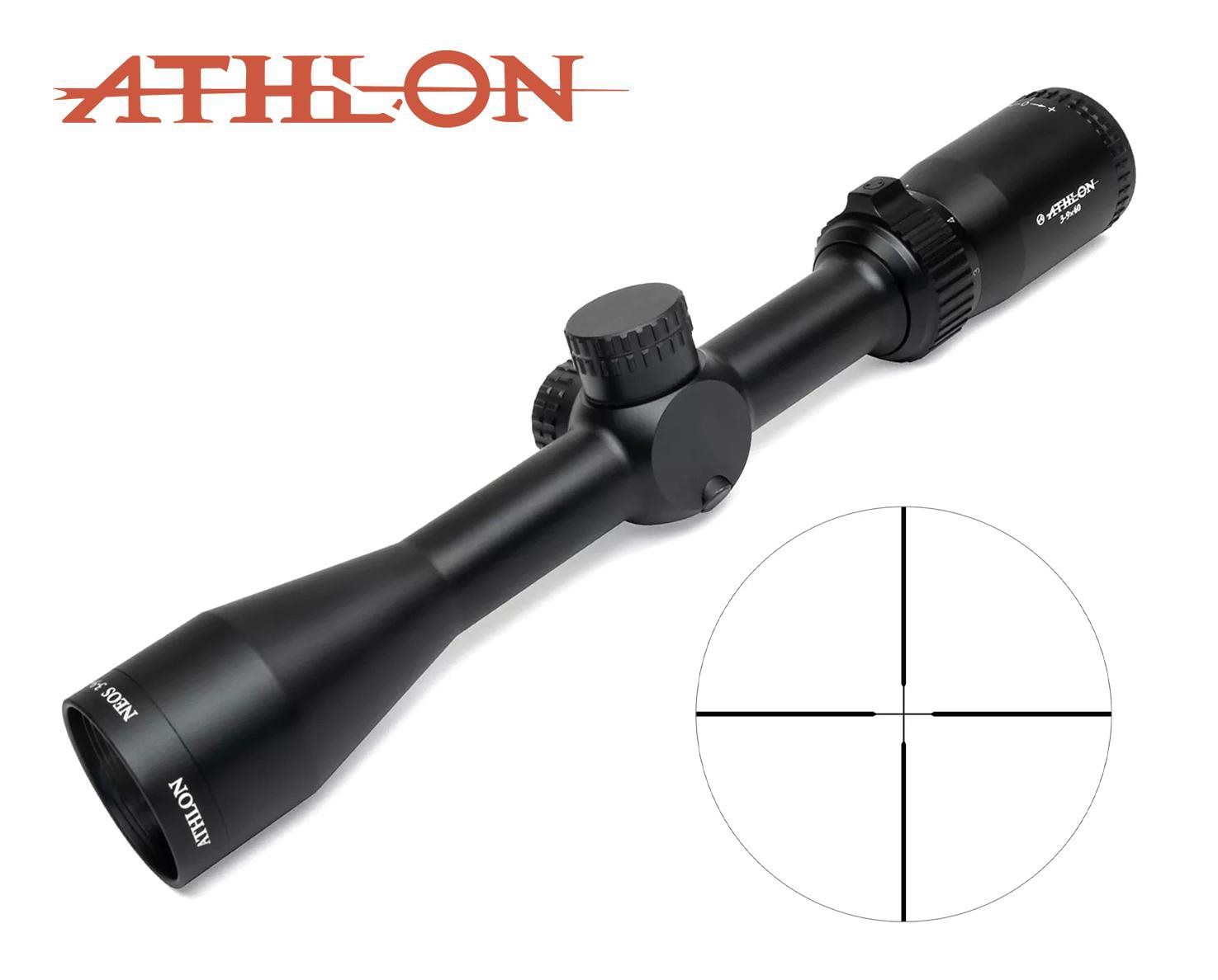 Athlon Neos 3 9x40 Center X Reticle NZ Rifle Scopes by Gun City