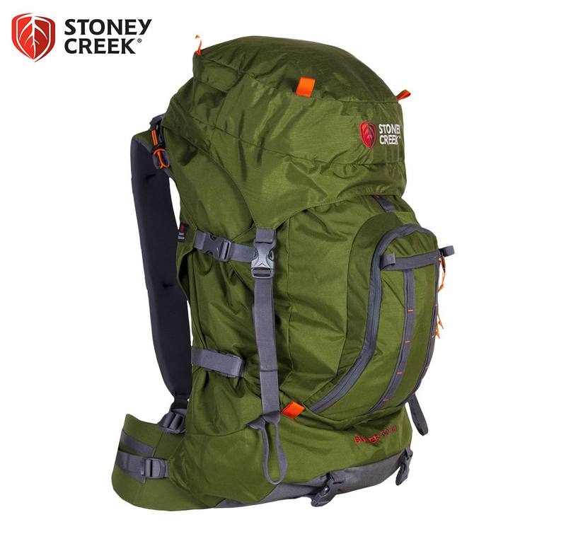 Buy Stoney Creek Buller Pack 60+10L Bayleaf in NZ New Zealand.