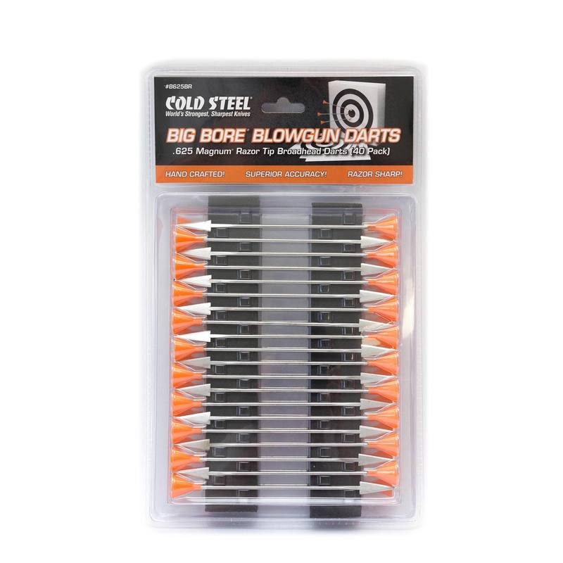 Buy Cold Steel Big Bore Blowgun Darts 40 Pack in NZ New Zealand.