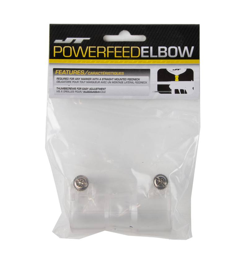 Buy JT Powerfeed Elbow Straight Clear in NZ New Zealand.