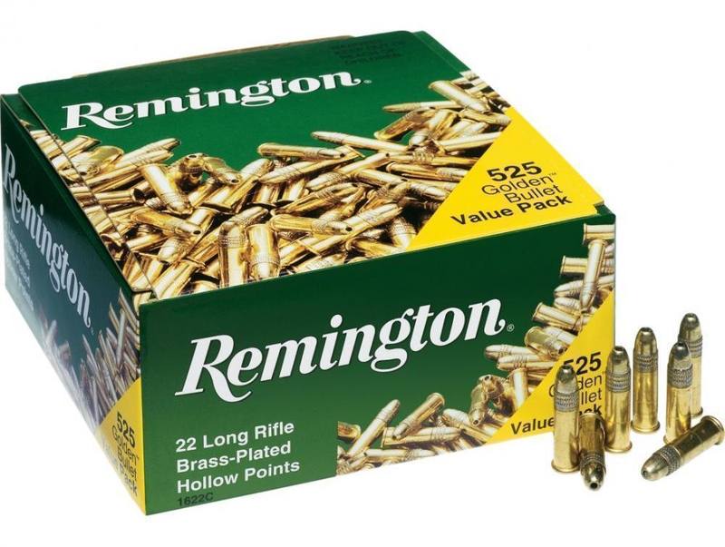 Buy Remington 22LR Golden Bullets Brass Plated Hollow Point 1280fps in NZ New Zealand.