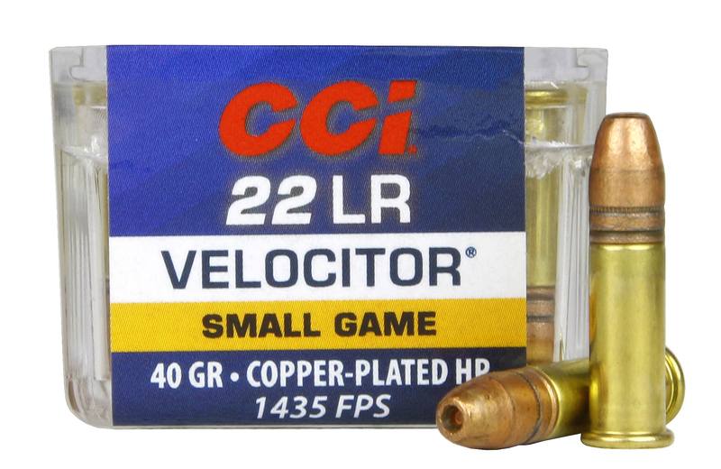 Buy CCI .22LR Velocitor 40gr Copper Plated Hollow Point 1435fps in NZ New Zealand.