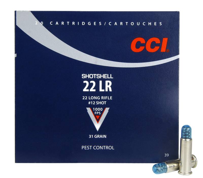 Buy CCI 22LR Shotshell/Birdshot 31gr #12 Shot 1000fps in NZ New Zealand.