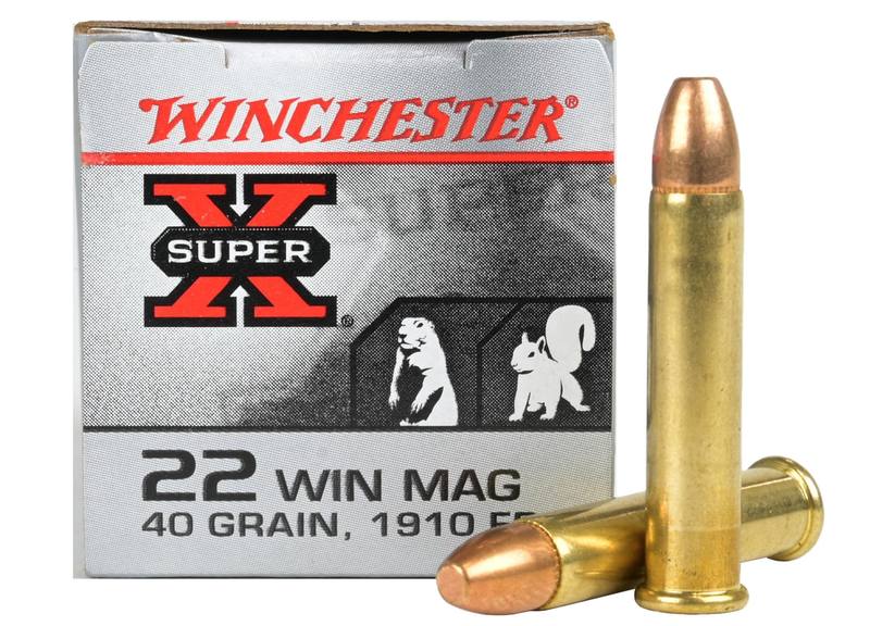 Buy Winchester 22 Magnum Super-X 40gr FMJ 1910fps in NZ New Zealand.