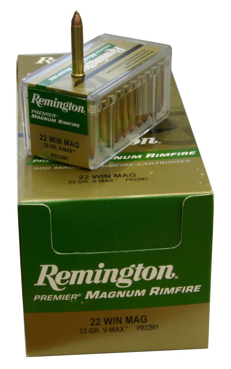 Buy 22 Magnum Remington 33gr V-Max 2000fps in NZ New Zealand.