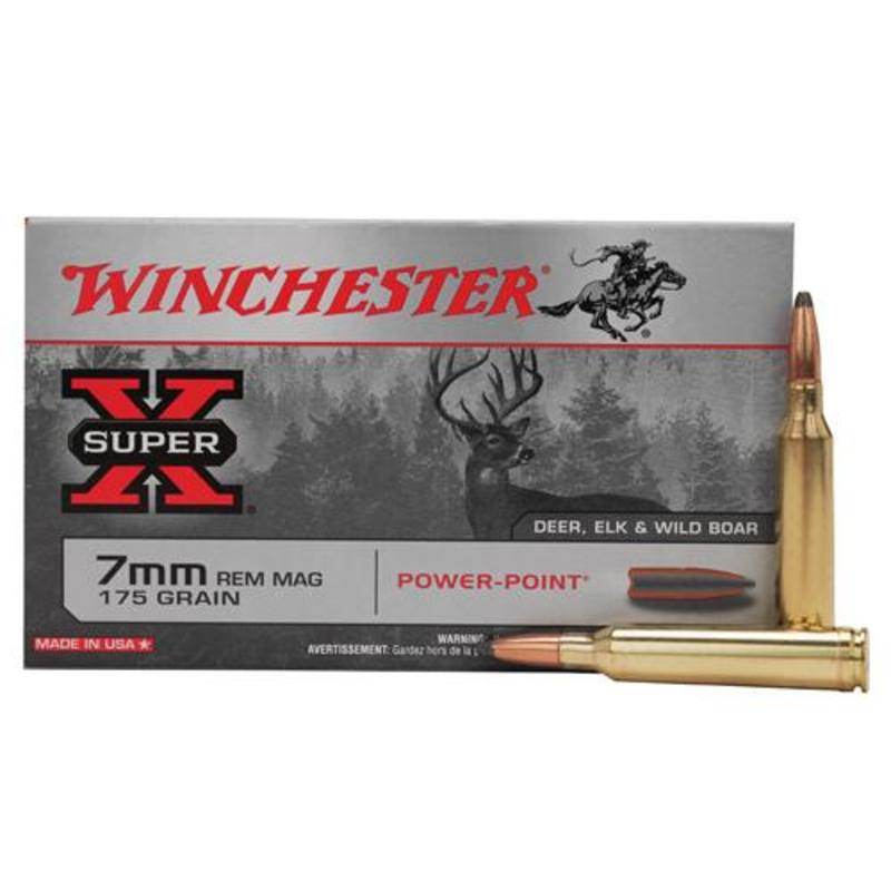 Buy Winchester 7mm Rem Mag 175gr Power Point in NZ New Zealand.