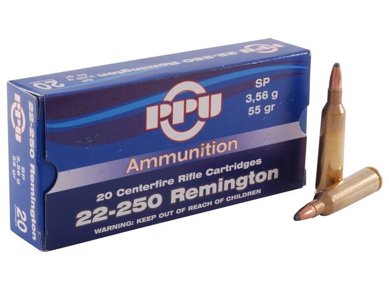 Buy PPU Prvi Partizian 22-250 55gr Soft Point *20 Rounds in NZ New Zealand.