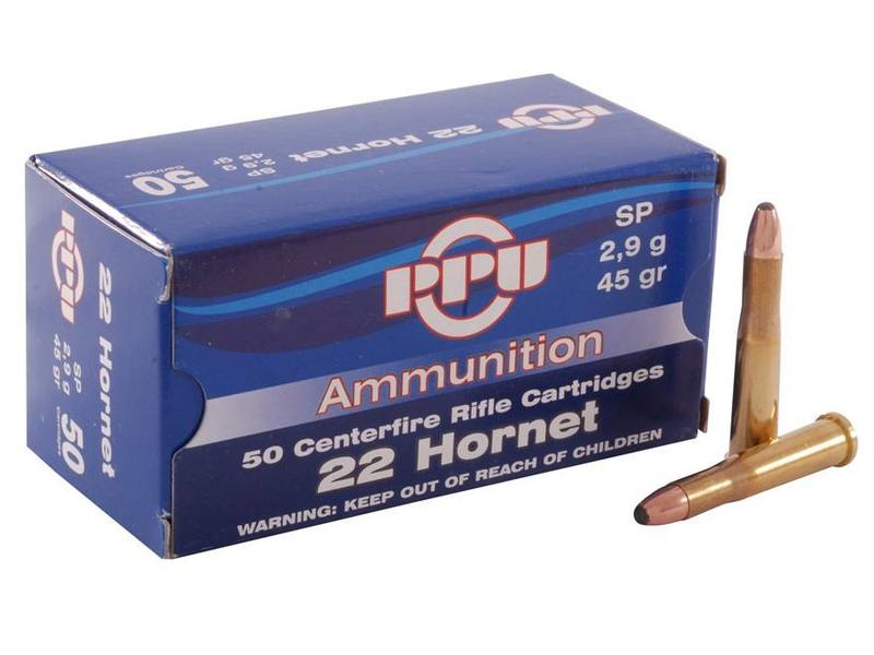 Buy PPU Prvi Partizan 22 Hornet 45gr Soft Point *50 Rounds in NZ New Zealand.