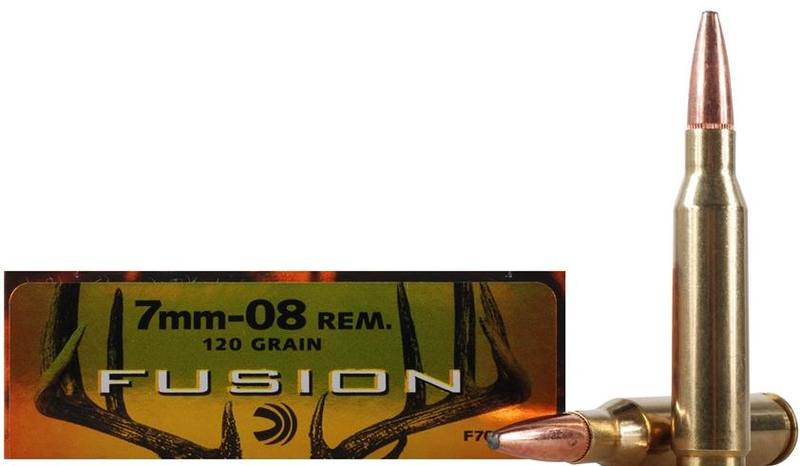 Buy Federal 7mm-08 Fusion 120gr Soft Point Bonded Boat Tail in NZ New Zealand.