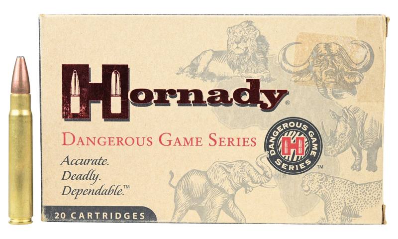 Buy Hornady Dangerous Game 9.3X62 286gr Spire Point-Recoil Proof Interlock 20 Rounds in NZ New Zealand.