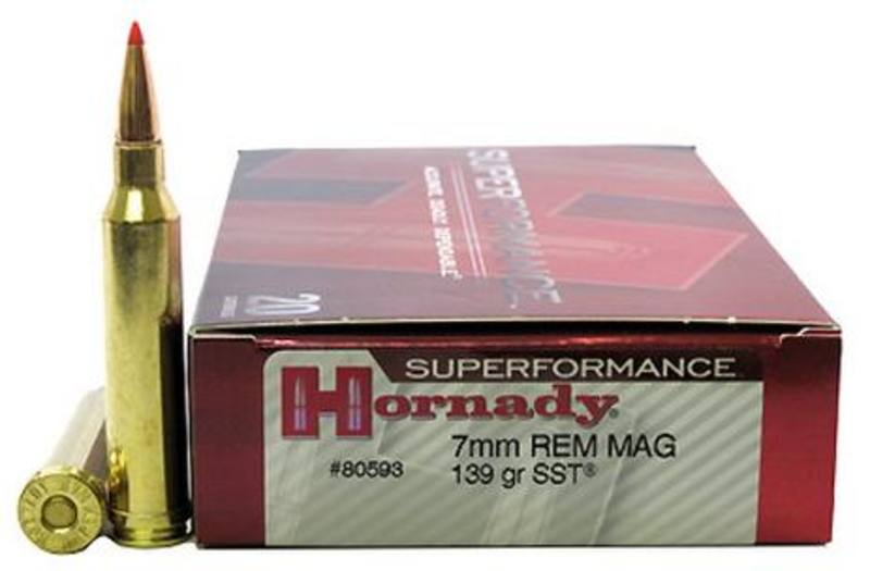 Buy Hornady 7mm Rem Mag Superformance 139gr Polymer Tip Hornady SST in NZ New Zealand.