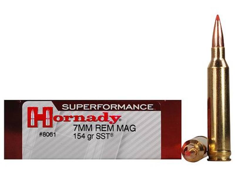 Buy Hornady 7mm Rem Mag Superformance 154gr Polymer Tip Hornady SST in NZ New Zealand.