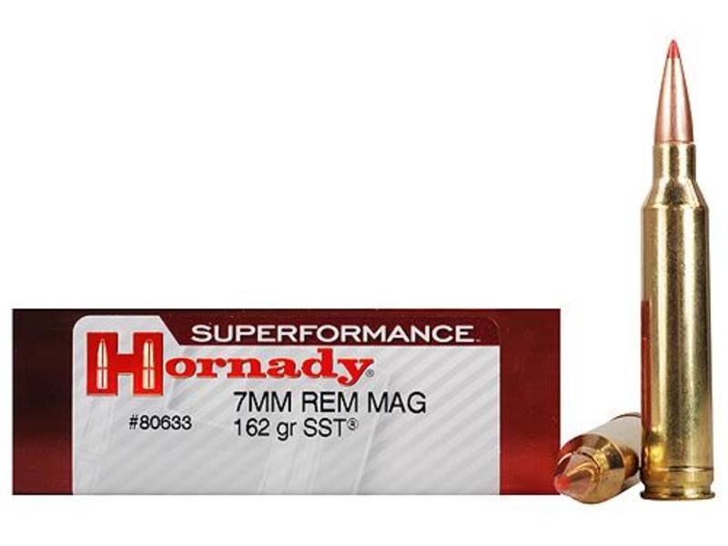 Buy Hornady 7mm Rem Mag Superformance 162gr Polymer Tip  Hornady SST in NZ New Zealand.