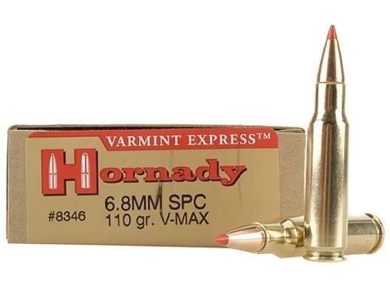 Buy Hornady 6.8mm Rem 110gr Polymer Tip V-Max 20 Rounds in NZ New Zealand.