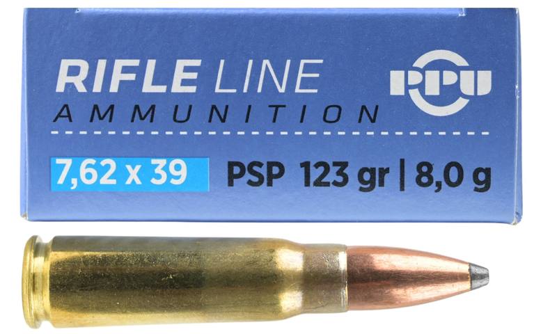 Buy PPU 7.62x39 Prvi Partizan 123gr Soft Point in NZ New Zealand.