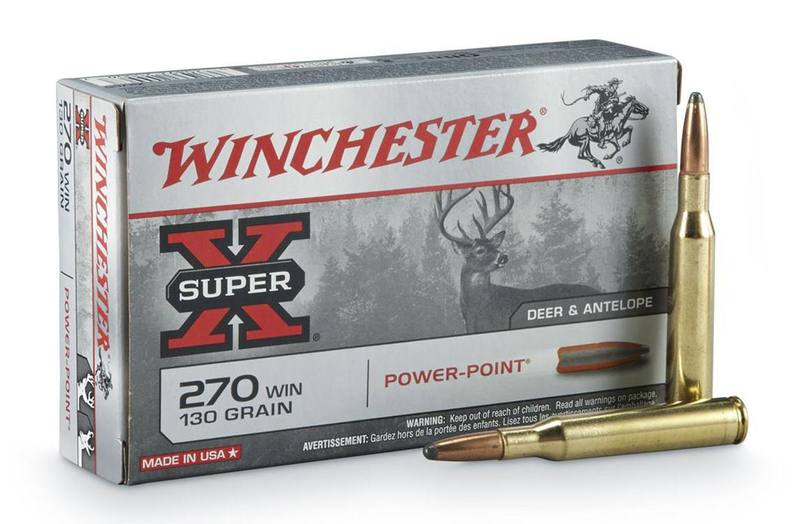 Buy Winchester 270 Super-X 130gr Soft Point Power Point in NZ New Zealand.