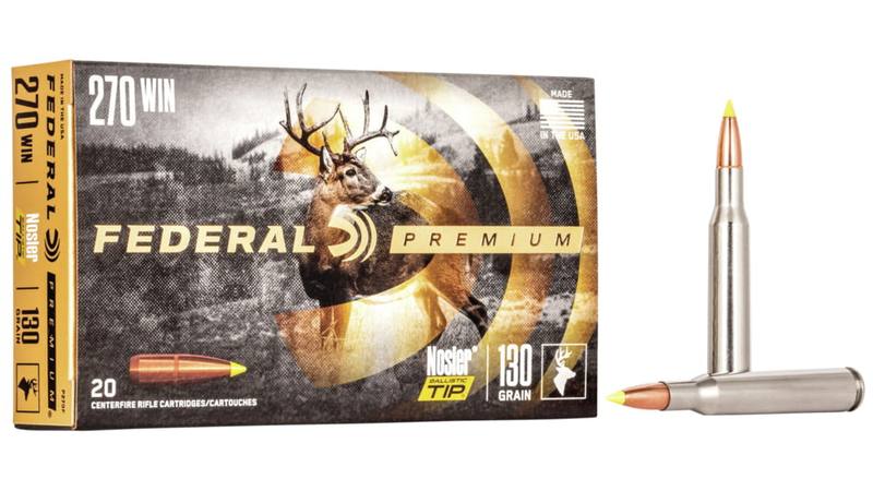 Buy Federal 270 Win Premium 130gr Nosler Ballistic Tip 20 Rounds in NZ New Zealand.