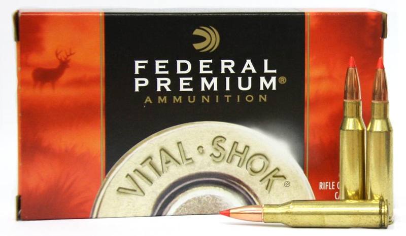 Buy Federal 7mm-08 Vital-Shok Polymer Tip 140gr Nosler in NZ New Zealand.