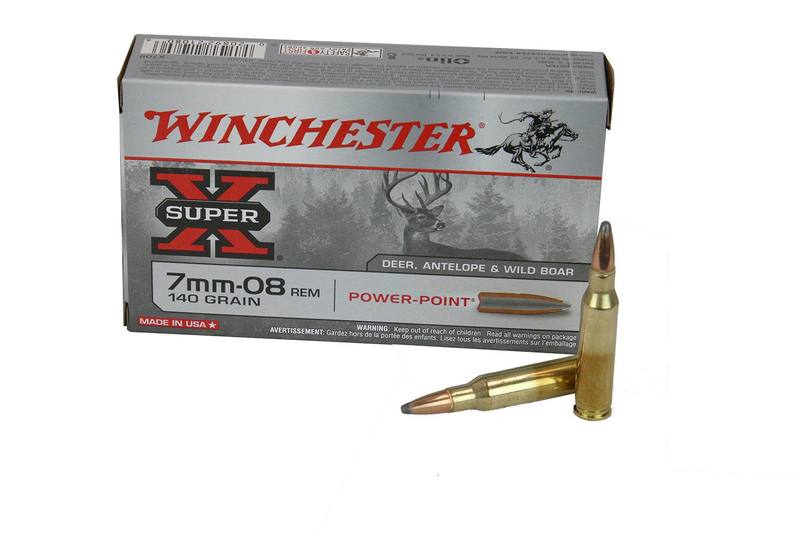 Buy Winchester 7mm-08 Super-X 140gr Soft Point Power Point in NZ New Zealand.