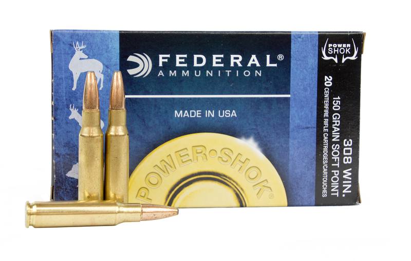 Buy Federal 308 Power-Shok 150gr Soft Point in NZ New Zealand.