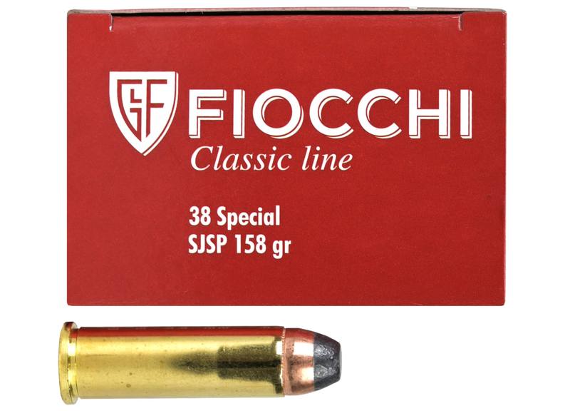 Buy Fiocchi 38-Special Classic 158gr Semi Jacket Soft Point | 50 Round in NZ New Zealand.