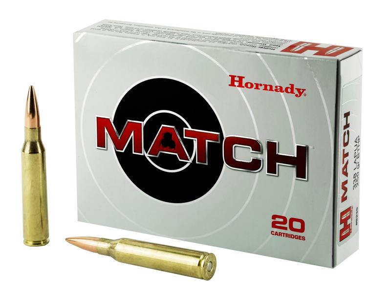 Buy Hornady 338 Lapua Match 250gr Hollow Point Boat Tail Match in NZ New Zealand.