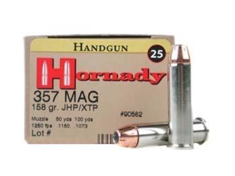 Buy Hornady 357 Mag 158gr Jacketed Hollow Point 25 Rounds in NZ New Zealand.