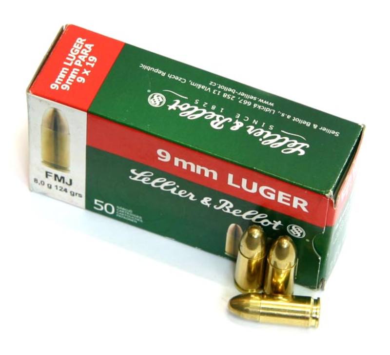 Buy Sellier and Bellot 9mm 124gr FMJ 50 Rounds in NZ New Zealand.