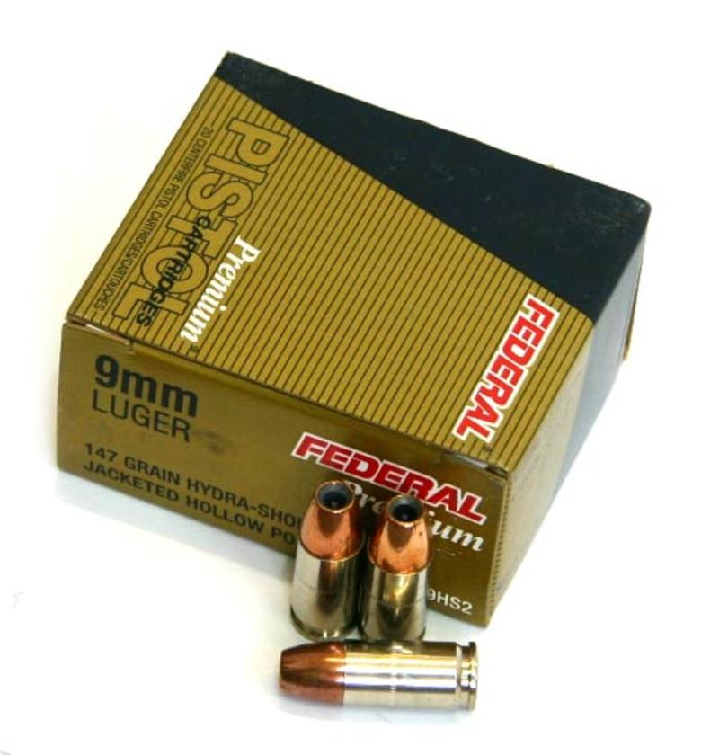 Buy Federal 9mm Luger 147gr Jacketed Hollow Point Premium in NZ New Zealand.