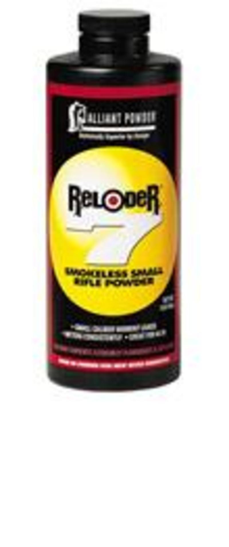 Buy Alliant Reloder 7 Smokeless Small Rifle Powder 500 g in NZ New Zealand.