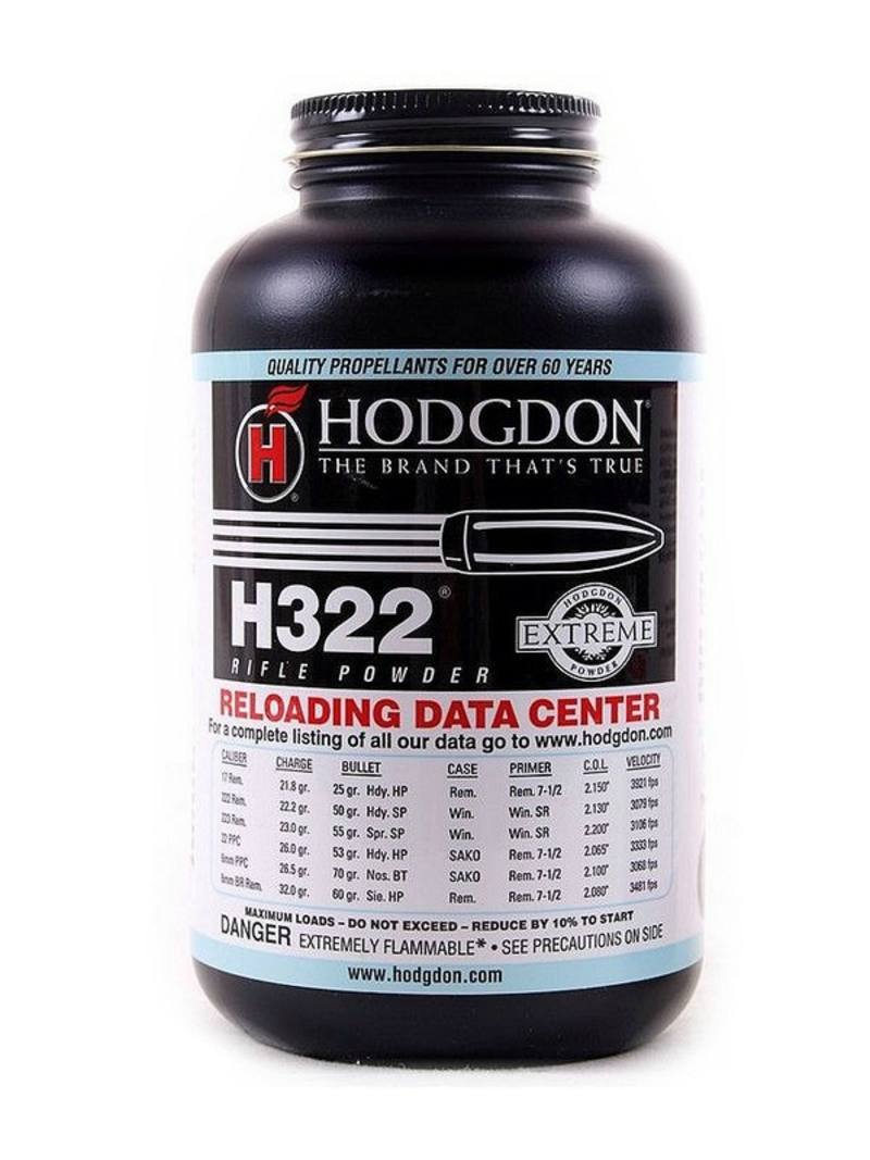 Buy Hodgdon H322 Rifle Powder 1LB in NZ New Zealand.