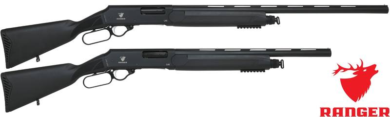 Buy 12ga Ranger LAS Blued Synthetic Interchoke| 20" or 28" | Lever-Action Shotgun in NZ New Zealand.