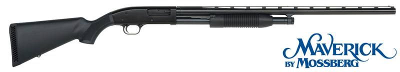 Buy 12ga Mossberg Maverick 88 Synthetic Blued 28" Inter-choke 5 + 1 in NZ New Zealand.