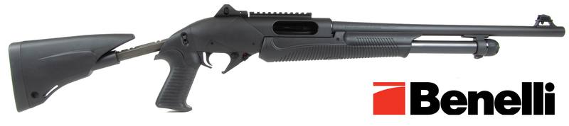 Buy 12ga Benelli SuperNova Tactical Pump-Action with Pistol Grip & Telescopic Stock: 18.5" in NZ New Zealand.