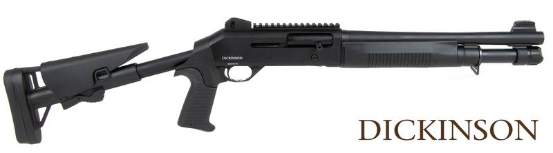 Buy 12ga Dickinson 212 Tactical Pro Semi Auto Black 14" in NZ New Zealand.