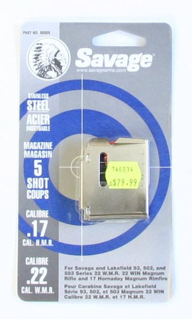 Buy Savage 17HMR/22WMR S/S 5-Shot Magazine in NZ New Zealand.
